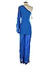 Zara 100% Viscose Blue Jumpsuit Size M - photo 2