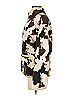 Terez 100% Polyester Print Gold Jacket Size S - photo 5