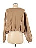 Peach Love 100% Cotton Brown Sweatshirt Size M - photo 2