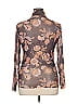 Johnny Was Floral Brown Long Sleeve Blouse Size XL - photo 2