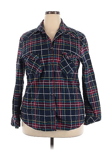 Matchstick Long Sleeve Button-Down Shirt (view 1)