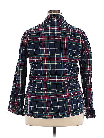 Matchstick Long Sleeve Button-Down Shirt (view 2)