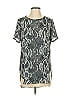 Acrobat 100% Polyester Silver Short Sleeve Top Size S - photo 1