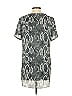 Acrobat 100% Polyester Silver Short Sleeve Top Size S - photo 2