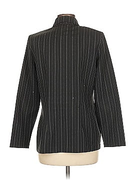 Lauren by Ralph Lauren Stripes Blue Blazer Size 12