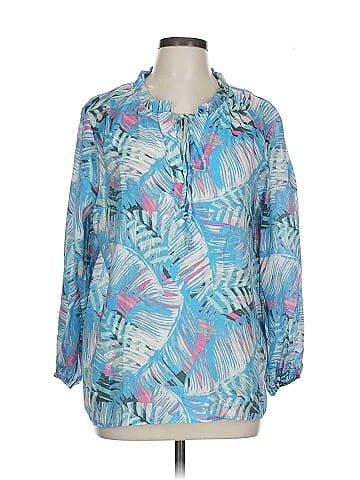 Counterparts 3/4 Sleeve Blouse (view 1)