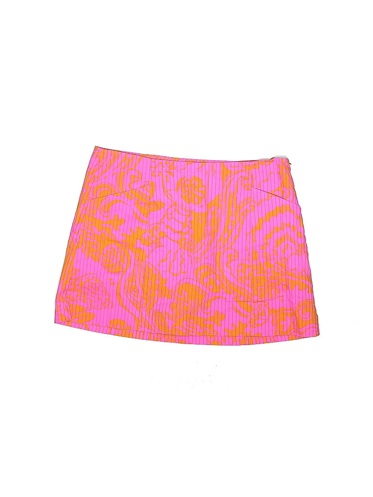 Lisette L 18-Inch Paisley Skort - Turquoise/Green main image 0