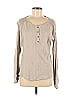 Ariat 100% Cotton Tan Long Sleeve Henley Size M - photo 1
