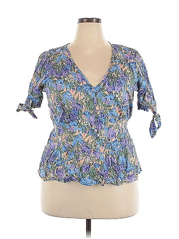 Sweet Rain Short Sleeve Blouse (view 1)