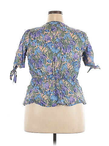 Sweet Rain Short Sleeve Blouse (view 2)
