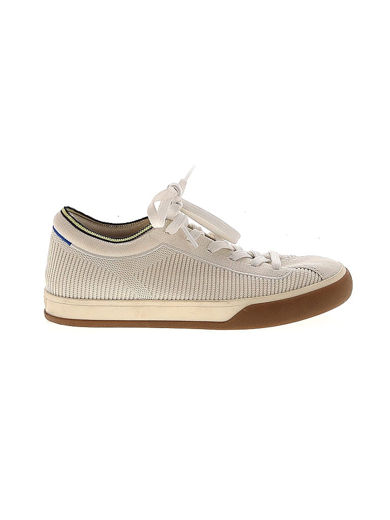 ROTHY'S White Ivory Sneakers Size 7 - photo 1