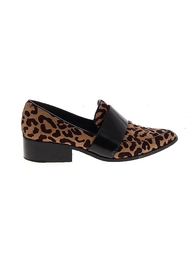 3.1 Phillip Lim Animal Print Brown Flats Size EU 37 - photo 1