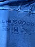 Life Is Good 100% Cotton Blue Long Sleeve T-Shirt Size M - photo 6