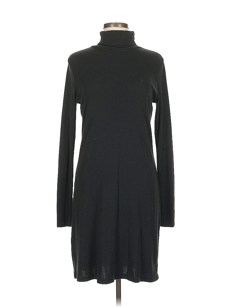 Ralph Lauren Sport Solid Black Casual Dress Size M - photo 1