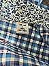 Robert Graham 100% Cotton Checkered-gingham Blue Long Sleeve Button-Down Shirt Size 14 (big kids) - photo 4