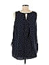 Motherhood 100% Polyester Blue Sleeveless Blouse Size M - photo 2