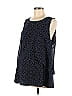 Motherhood 100% Polyester Blue Sleeveless Blouse Size M - photo 1