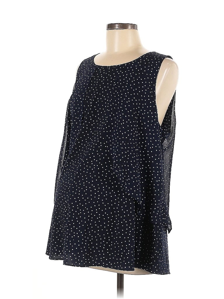 Motherhood 100% Polyester Blue Sleeveless Blouse Size M - photo 1