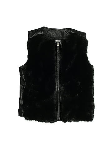 Vince. Faux Fur Vest (view 1)