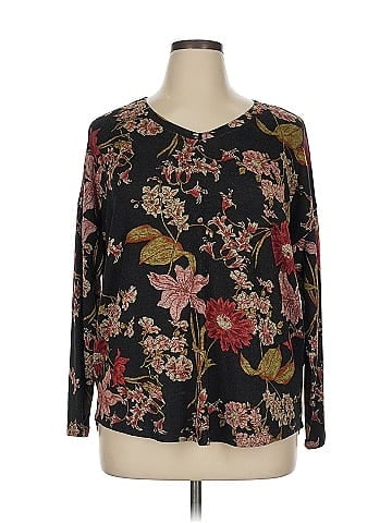 Well Worn Long Sleeve Blouse (view 1)