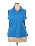 Lady Hagen 100% Polyester Blue Sleeveless Polo Size XXL - photo 1
