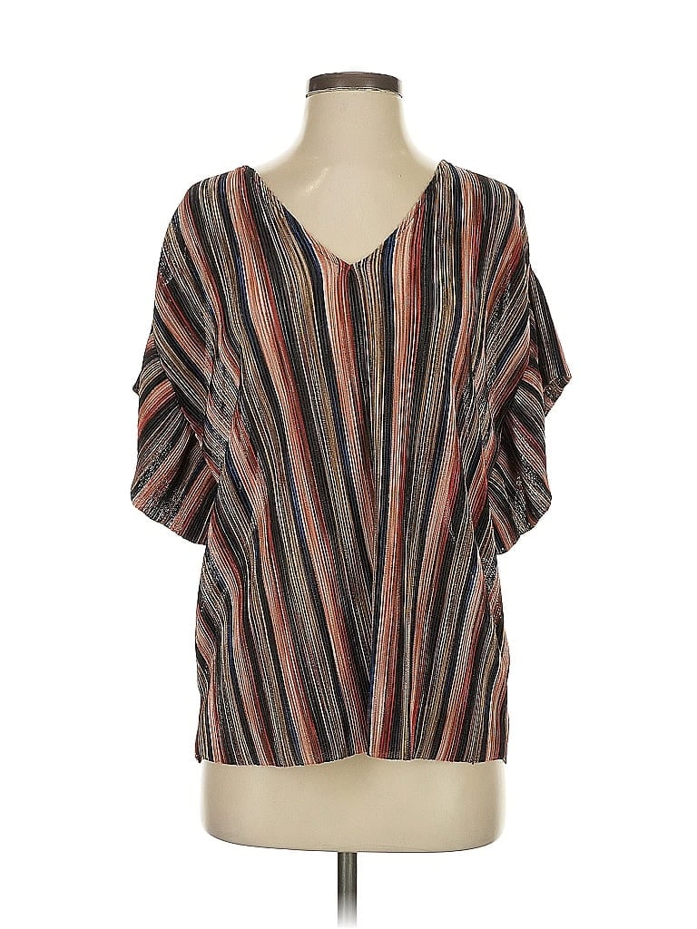 Pre-owned Vanessa Virginia Short Sleeve Blouse