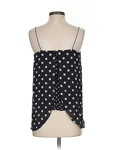 Intermix Sleeveless Silk Top (view 2)