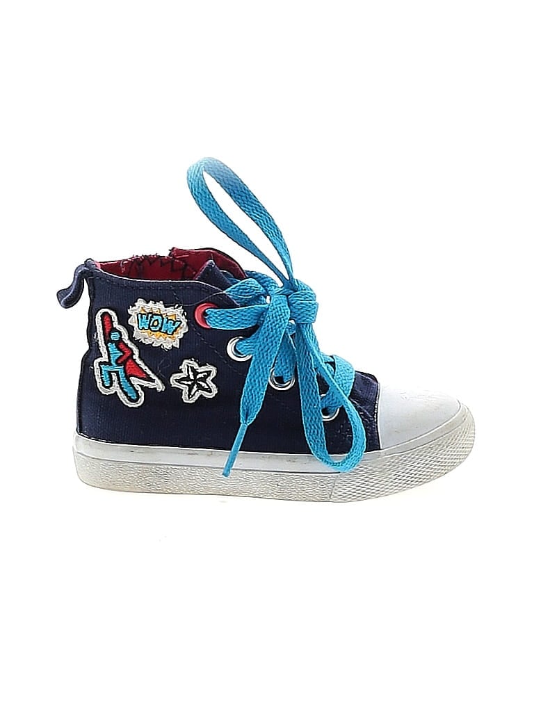 Cat & Jack Stars Blue Sneakers Size 5 - photo 1