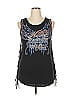 Harley Davidson Black Sleeveless Top Size XL - photo 1