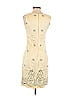 Digs Ivory Yellow Cocktail Dress Size 6 - photo 2