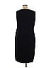 Kasper Solid Black Cocktail Dress Size 14 - photo 2