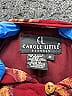 Carole Little Paisley Burgundy Casual Dress Size 8 - photo 3