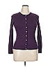 August Silk Purple Cardigan Size L - photo 1