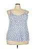 Ellos Blue Tank Top Size 18 - photo 1