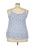 Ellos Blue Tank Top Size 18 - photo 2
