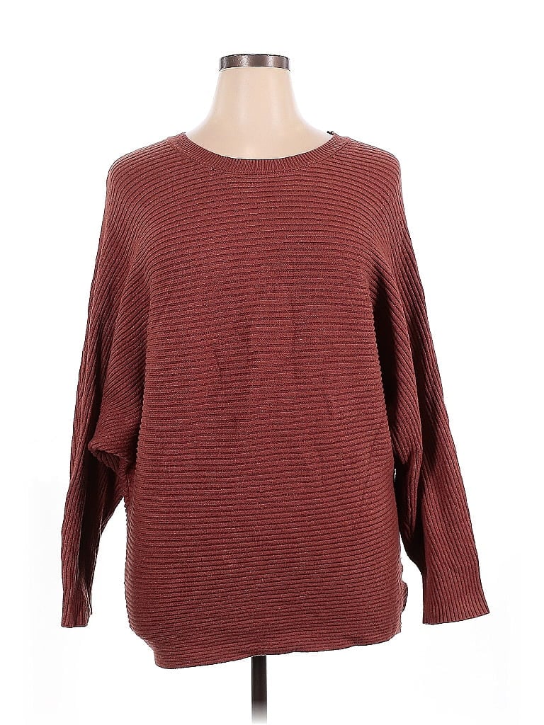 Tecrew Burgundy Pullover Sweater Size XL - photo 1