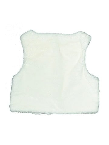 THREE PINK HEARTS Faux Fur Vest (view 2)