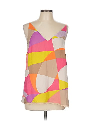 Trina Turk Sleeveless Silk Top (view 1)