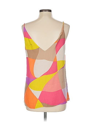 Trina Turk Sleeveless Silk Top (view 2)