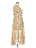Hello Molly 100% Polyester Paisley Yellow Cocktail Dress Size 10 - photo 4
