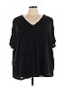 BLOOMCHIC 100% Polyester Black Short Sleeve T-Shirt Size 28 - photo 1