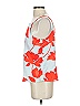 Ann Taylor 100% Polyester Orange Sleeveless Top Size S - photo 5