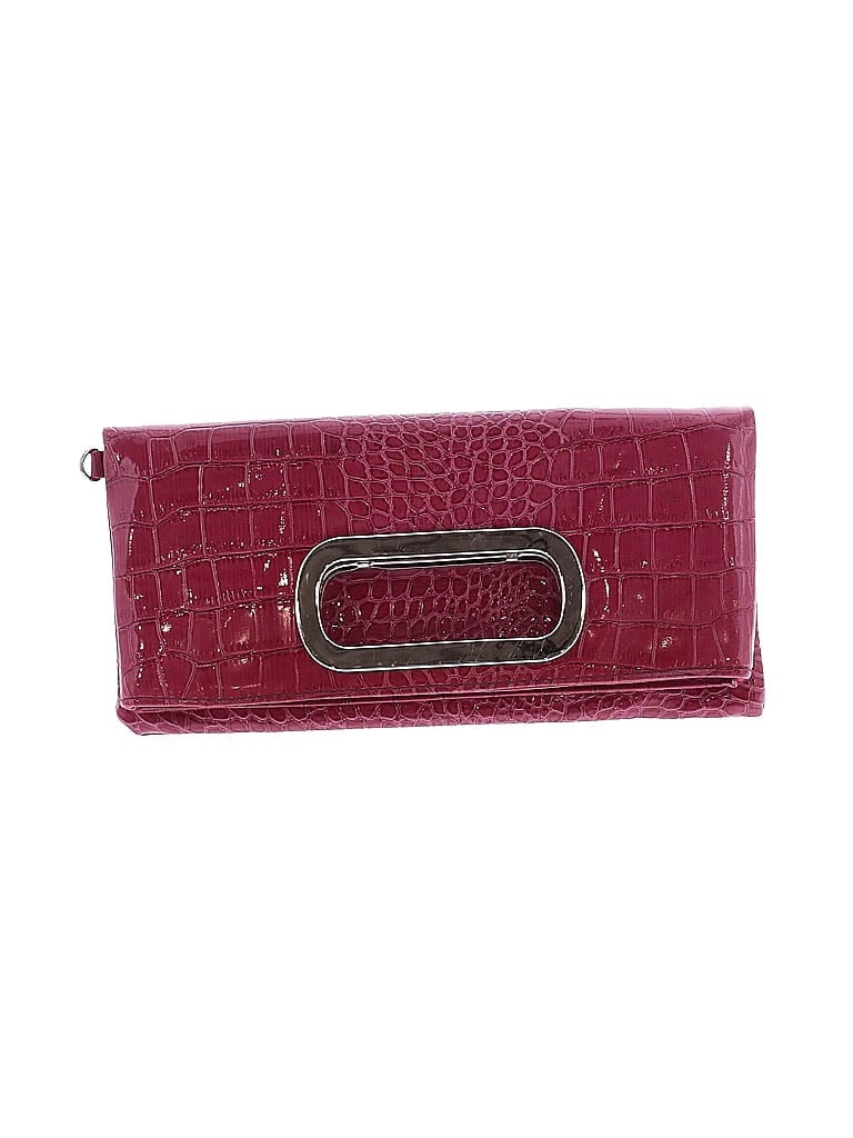 Unbranded Burgundy Pink Clutch One size - photo 1