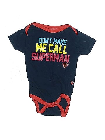 Superman Short Sleeve Onesie (view 1)