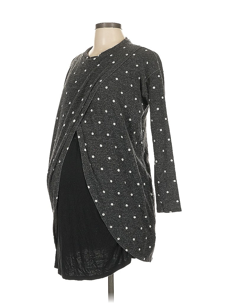 Hello Miz Gray Casual Dress Size L - photo 1