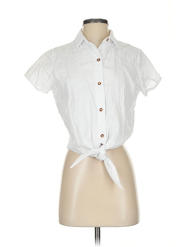 ROXY Pre-owned Short Sleeve Blouse