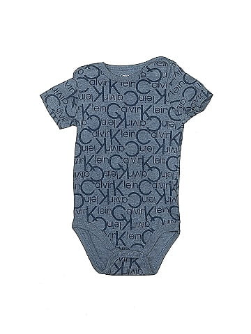 Calvin Klein Short Sleeve Onesie (view 1)