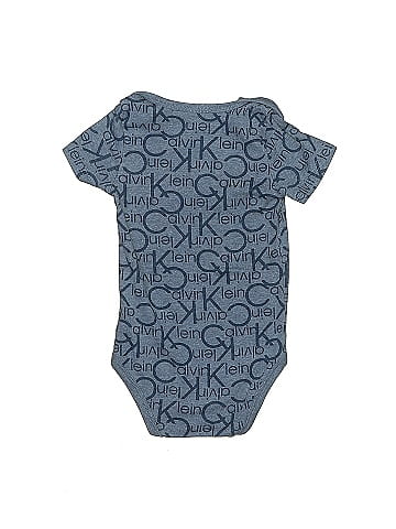 Calvin Klein Short Sleeve Onesie (view 2)