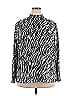 Terra & Sky Silver Black Long Sleeve Turtleneck Size 2X - photo 1