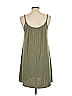Mudd Solid Green Casual Dress Size L - photo 2